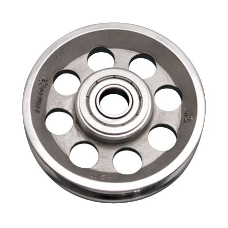 ROPE SHEAVE (BEARINGS) 316 STAINLESS STEEL 1/4