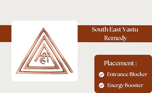 Image of Vastu Copper Helix | Copper (Hii) Helix | Fire Zone(South-East) | Size - 4 Inch Approx | Main Door Entrance | Toilet Dosh Correction | Vastu Remedies | Pack of 3