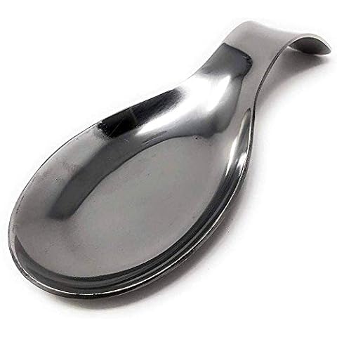 MGE - Reposa Cucharas - Soporte para Utensilios - Acero Inoxidable Cover