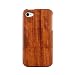 QUAD-G TECH Handmade Walnut Wood Case for iPhone 4 4S