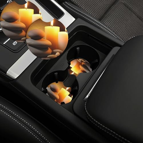 Portavasos para carro, pack 2, negro, universal miniatura 1