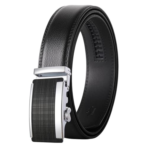 Ceintures de luxe pour hommes en cuir véritable et boucle élégante de style classique