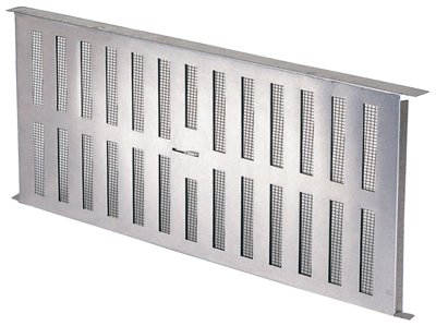 FA109000 Aluminum Foundation Vent With Slider, 16-15/16 x 8-In. - Quantity 12