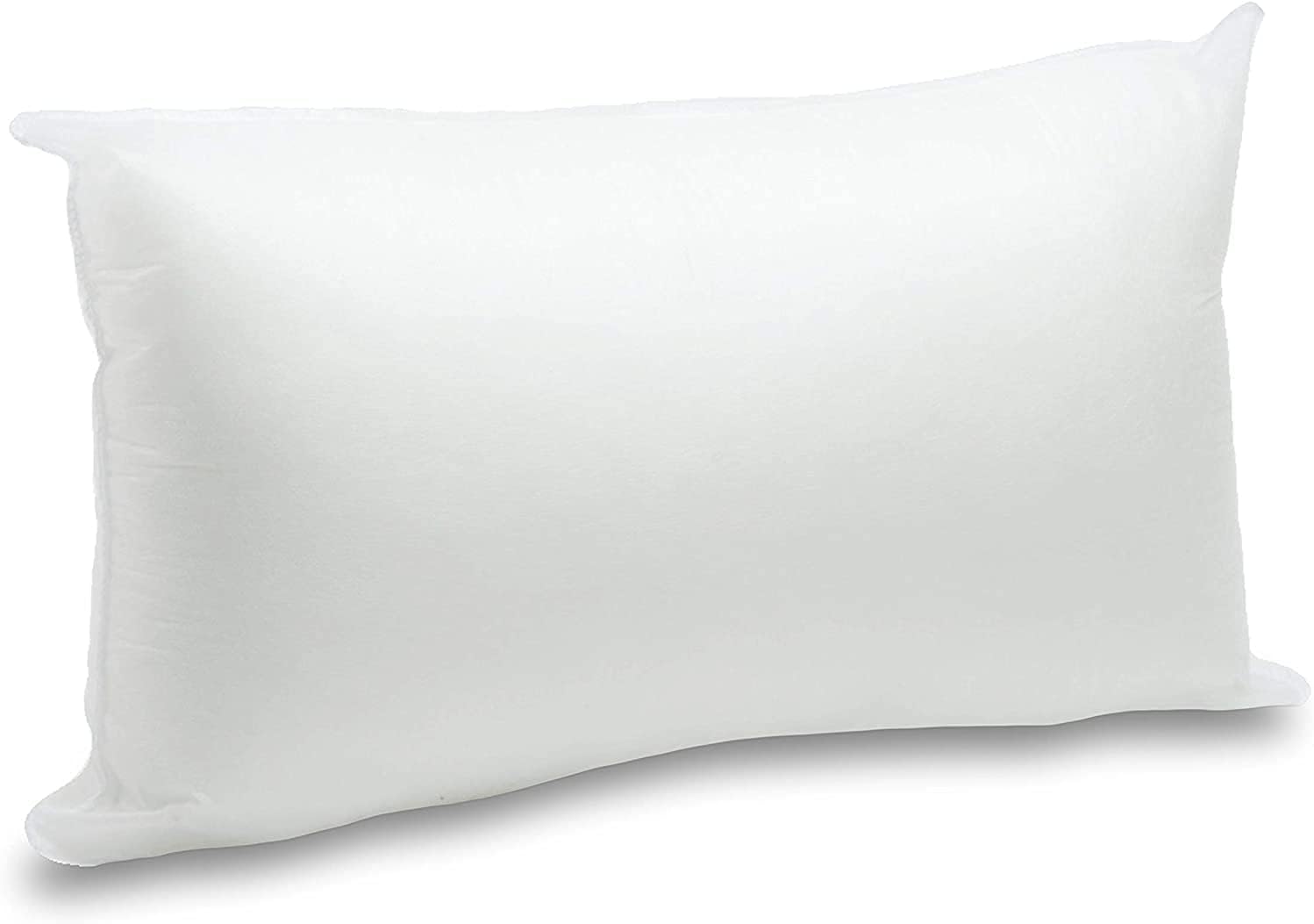 AMANSTYLE LTD Cushion Inner Pad (Pack of 1) 50 x 70 cm (20" x 28") Bounce Back Hollowfibre Pillow Insert – Hypoallergenic Cushion Stuffer for Sofa, Bed & Chair – UK Made