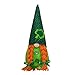 VENTDOUCE Poupée GNOME De La Saint-Patrick, St Patricks Day Tomte GNOME Peluche Gobelin Nain sans Visage Shamrock Elf Peluche - 26 CM Nordic Swedish Nisse Sockerbit pour Canapé, Lit, Chaise