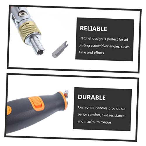 Kit tournevis chrome vanadium premium avec cliquet orientable robuste - 5
