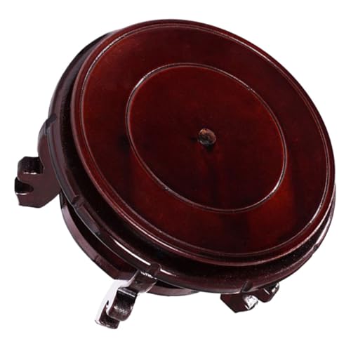 GANAZONO Base per Fioriera Legno Massello Supporto Stabile per Piante da Ed Esterno Design Elegante e Resistente capacità per Decorazioni e Scenari Vari