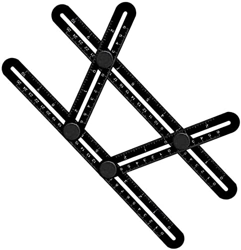 Règle multi-angle plastique RJJ contre les coupes ratées
