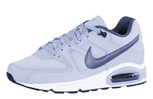 Migliori Scarpe Nike sotto i 100 euro NIKE Air Max Command Leather, Sneaker Uomo, Grigio (Wolf Grey/Mtlc Dark Grey/Black/White 012), 40 EU
