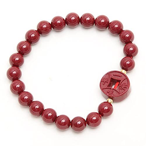 Cinabre 8 mm de qualité supérieure : authentique amulette feng shui - 5