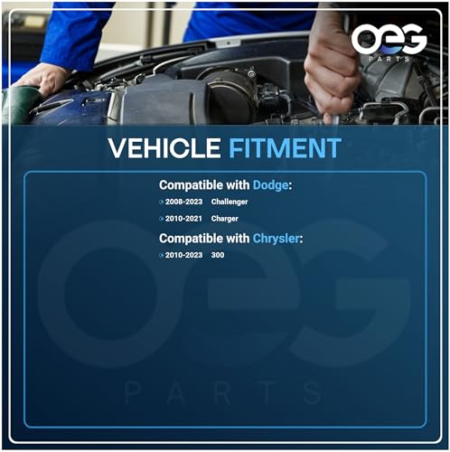 Image of OEG Parts New Windshield Wiper Motor Compatible with Chrysler 300 2010-2019, Dodge Challenger 2008-2018, Charger 2010-2018 68044164AA, 68065563AA, 68082552AA, 403051, 40-3051