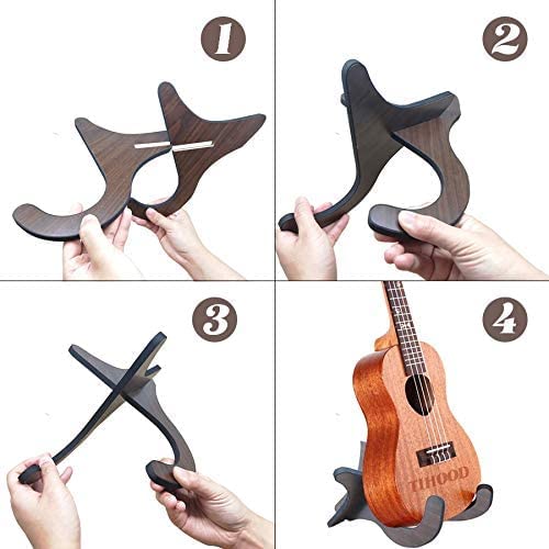 Detachable Wooden Ukelele Stand - Image 3
