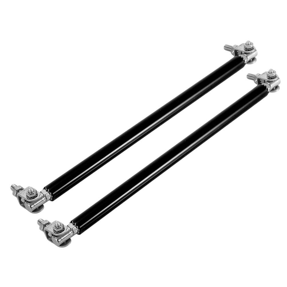 Bumper Lip Strut, 1 paio 20cm Car Anteriore Bumper Supporto Bar Strut Car Modification Support Rod(Black)
