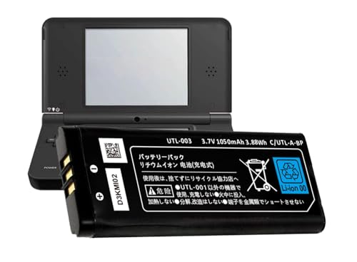 Image of UTL-003 Battery,for DSi XL Replacement Battery for Nintendo D Si XL DS X L UTL-003 DSi LL UTL-001 C UTL-A-BP(๐๐๐ฐ ๐๐ฉ๐ ๐ซ๐๐๐) Game Player Battery (Not for Nintendo D Si NDSi DS Lite)