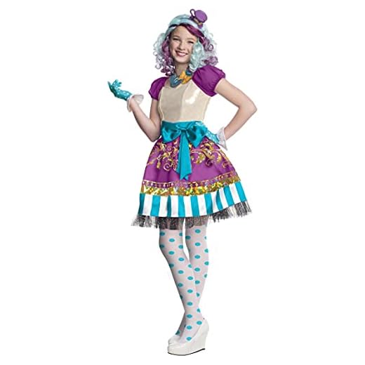 Rubies Ever After High Child Madeline Hatter Costume, Child Large