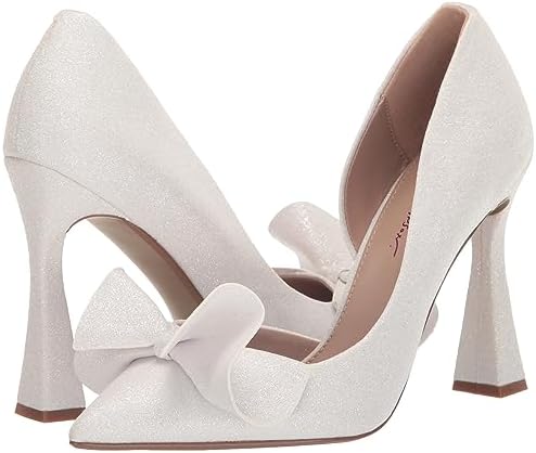 Betsey Johnson Women's Nobble Pump, Ivory, 10 | Image 6