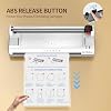 7-in-1 Thermal Laminator Machine 11X17 with 20 Letter Size Laminating Sheets,13inch Laminater for A3/A4/A6, Hot&Cold 2 Roller Lamination for Office Home School Teacher Use,Paper Cutter, Corner Rounder