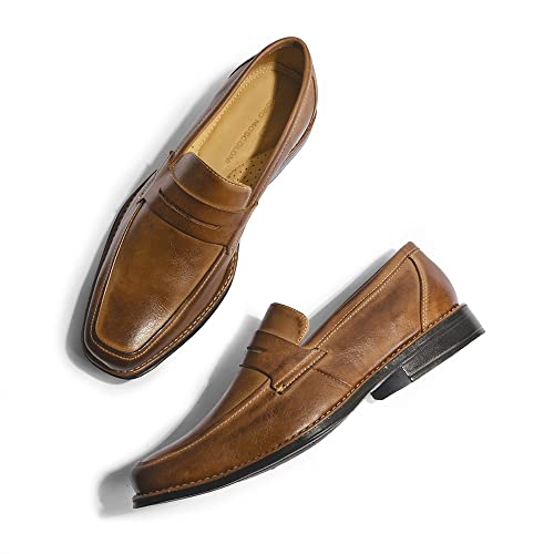 Sapato Social Masculino Penny Loafer Sandro Moscoloni Miguel (41, Marrom)