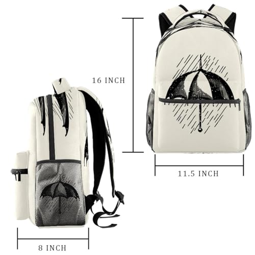 Sac à dos d'école multicolore et sac de voyage décontracté
