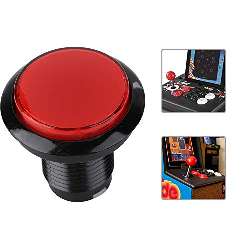 Arcade Buttons, Button Lights Strong And Wear-Resistant Safe And Reliable High Cutting For Game For Diy Parts(Red) #TOP1