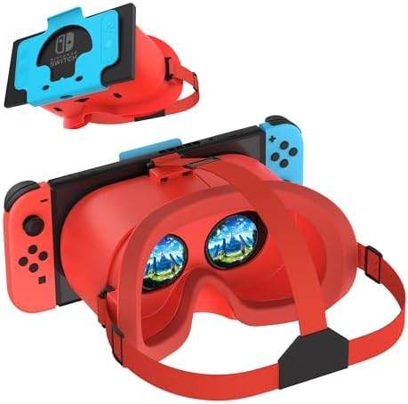 VR Headset for Nintendo Switch & OLED Model Upgraded, Virtual Rea...