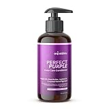 Aquableu Perfect Purple Conditioner – Color Correcting – Removes Brassy & Yellow Tones – For Silver,
