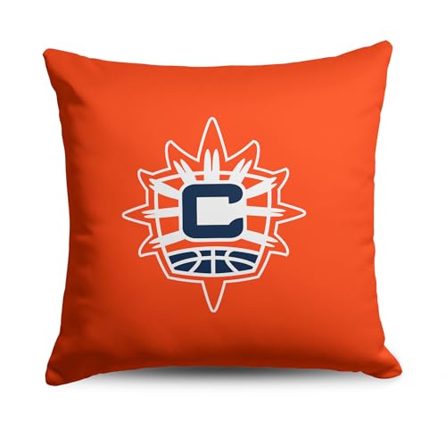 NORTHWEST Connecticut Sun WNBA Double Down Throw Pillow 18 x 18 inches