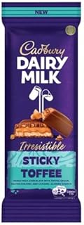 كادبوري لوح شوكولاتة توفي لاصق لا يقاوم من ديري ميلك، 102 غرام