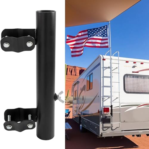Support de drapeau pour camping-car résistant pour éliminer vibrations - 4