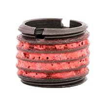 E-Z LOK - 329-12 E-Z Lok Externally Threaded Insert, C12L14 Carbon Steel, Meets AISI 12L14, 3/4"-10 Internal Threads, 1"-8 External Threads, 0.781" Length, Made in US Pack of 5