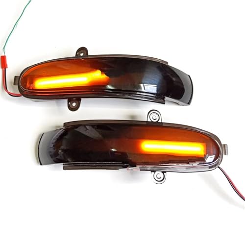 Intermitentes LED W203 dinamicos solucion para luces de retrovisor Benz C 4