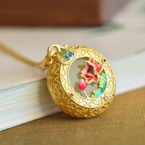 Pendentif fleur de lotus et boîte Gawu pour sublimer votre style zen au quotidien - 2