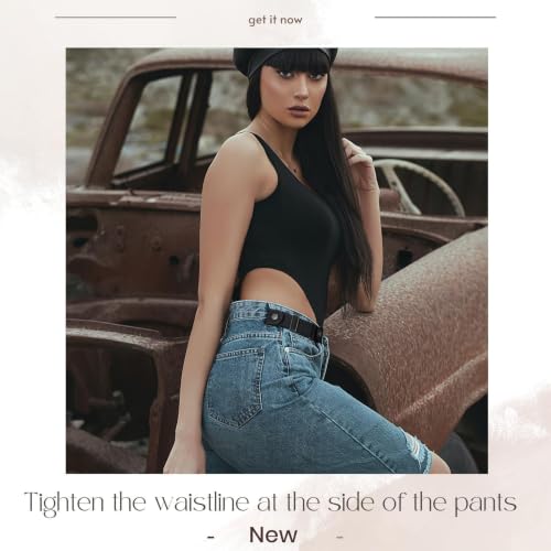 Image of Beltroad No Buckle Belts for Men Women Stretch Sides Belt without Buckle