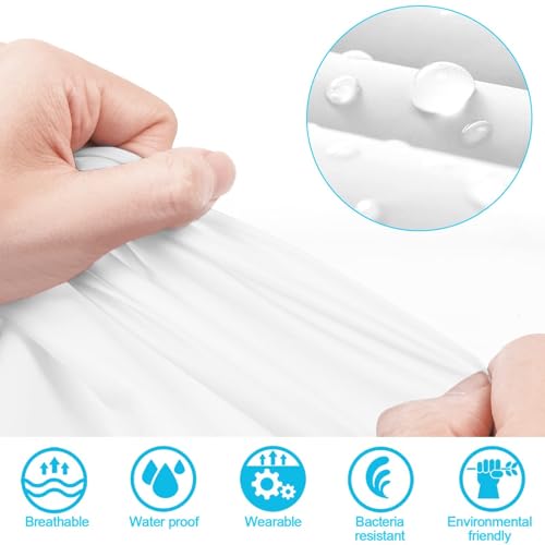 SHOCHX 2 Stück Regenjacken Wiederverwendbar Regenponcho, Unisex Eva Regenmantel Poncho Regenbekleidung Regenschutz Regen Zubehör für Wandern Camping Radfahren Reisen