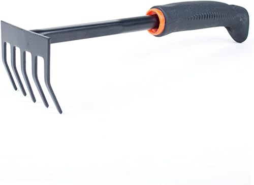 Miniatura 2 de Mikikit 4 herramientas de jardín con mango de plástico, ergonómicas, herramientas de cultivo de suculentas para jardinería en el hogar, herramientas