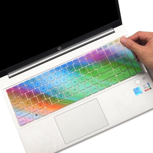 Protector de teclado colorido para HP 15.6" laptop miniatura 5