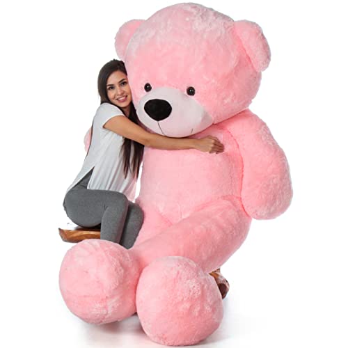 Image of 6.5 Feet Chocolate Giant Teddy - Soft Plush Gift for Birthday, Wife, Girlfriend, Husband, Kids (6.5 Feet, Chocolate)