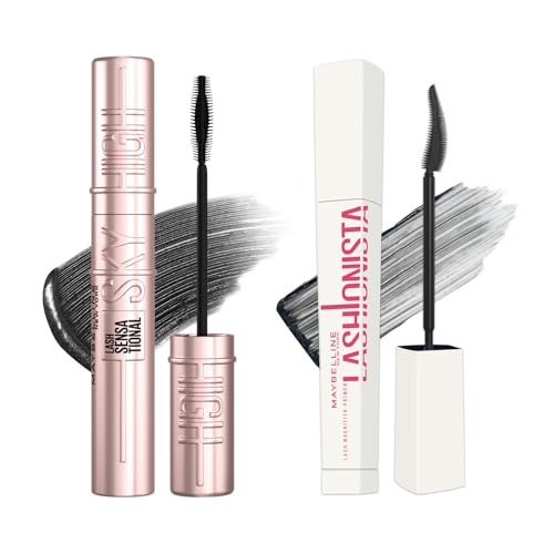 【セット買い】メイベリン ラッシュニスタ プライマー 01 ブラック + MAYBELLINE(メイベリン) マスカラ ウォータープルーフ スカイハイ 01 ブラックのサムネイル