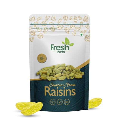 See full amazon price history chart for Fresh Earth Green Raisins 250g | Dry Fruit | Kishmish |Rich in Iron & Vitamin B | Seedless Raisins | Healthy Snacks Fresh Earth Green Raisins 250g | Dry Fruit | Kishmish |Rich in Iron & Vitamin B | Seedless Raisins | Healthy Snacks (B0CSB2PDP7) Amazon Price History, Amazon Price Tracker