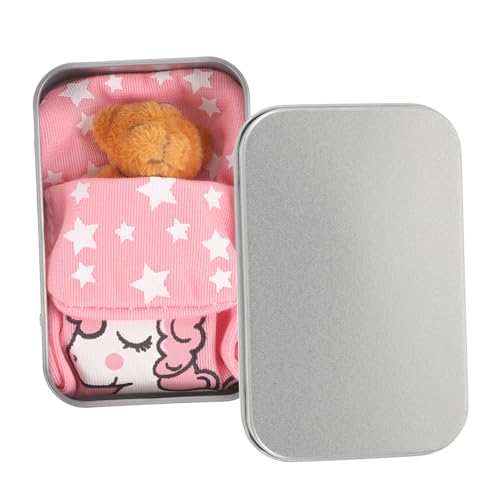 Yardwe 1 Juego Adorno de Oso decoración de la habitación de Las niñas Peluche Juguete Blando Mini Oso Lindas Mini Cosas Pequeños Juguetes para Osos Planchar