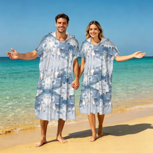 Peignoir à langer en microfibre serviette de bain légère été - 7