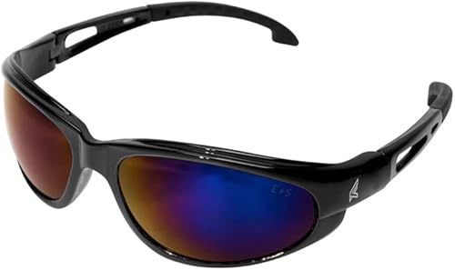 Miniatura 8 de Edge SW111 Dakura - Lentes de seguridad envolventes, antiarañazos, antideslizantes, UV 400, grado militar, cumplen con ANSIISEA y MCEPS, 5.04