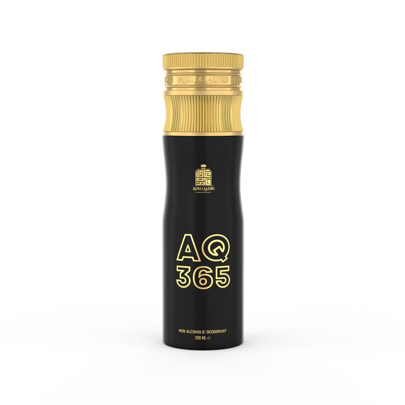 Image of Adilqadri Aq 365 Deodorant Body Spray for Men & Women | 100% Non-Alcoholic | Long-Lasting French & Fruity Fragrance | 200ml
