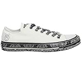 converse chucks glitzer spitze Fabric Converse Womens Chuck Taylor All Star OX Miley Cyrus Weiß/Schwarz Sneaker High