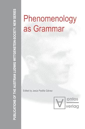 Phenomenology as Grammar: 8 New Edition book cover