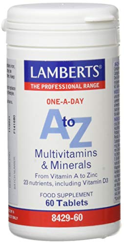 Lamberts A-z Multi - Tabletas, One size, Vanilla, 60 Unidad Cover