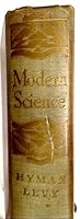 Modern science;: A study of physical science in the world today, B00085G0RO Book Cover