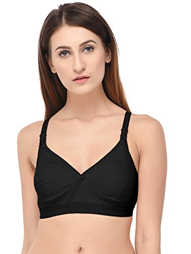 Image of Fabme Women's Hosiery Seamless Nursing Bra - Pack of 3