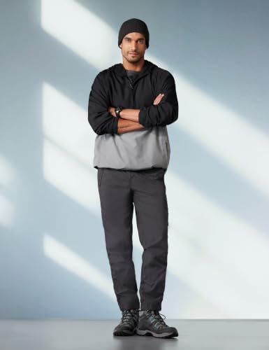 Image of Allen Solly Men's Regular Mid‑Rise Casual Pants | Cotton‑Blend Fabric | Solid Parachute Pants | Stylish & Comfortable Fit