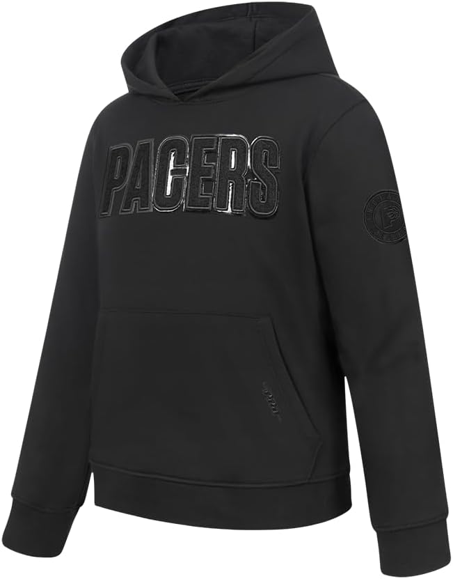 Pro Standard NBA boys Big Boys Nba Classic Triple Black Fleece Pull Over Hoodie - Image 3